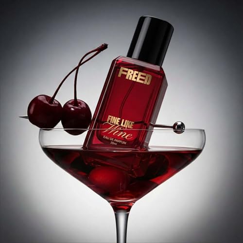 Image of FREED Fine Like Wine Eau De Parfum for Women | Boozy Fruity Luxury Perfume with Wine & Berries | Long Lasting Smell | Gifts for Woman | 20 ml