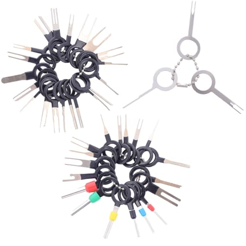 STOBAZA 1 Connector Pin Removal Kit Lightweight Terminal Extractor Tool for and Motorcycle Durable Compact Design with Elastic Handle