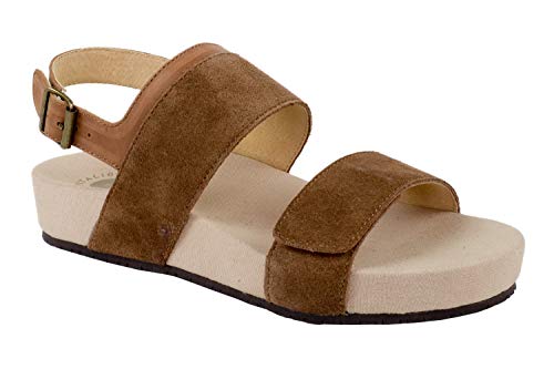 Sandales cuir et daim marron femme 44 EU Revitalign