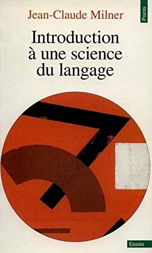 Introduction à une science du langage Livre eBook France