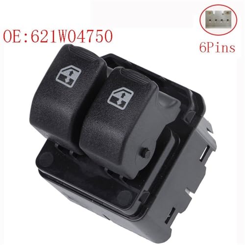 Commande leve vitre interrupteur avant gauche 621W04750 pour Matiz et Aveo - 2