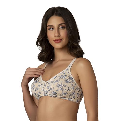 Image of Amante Every de Non Padded Non-Wired Full Coverage Chic Comfort Support Bra