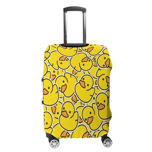 Duck Rubber Luggage Covers Washable Anti Scratch Luggage Cover Suitcase Covers Stretchy Travel Case Cover for Suitcase Decorated Accessories M4