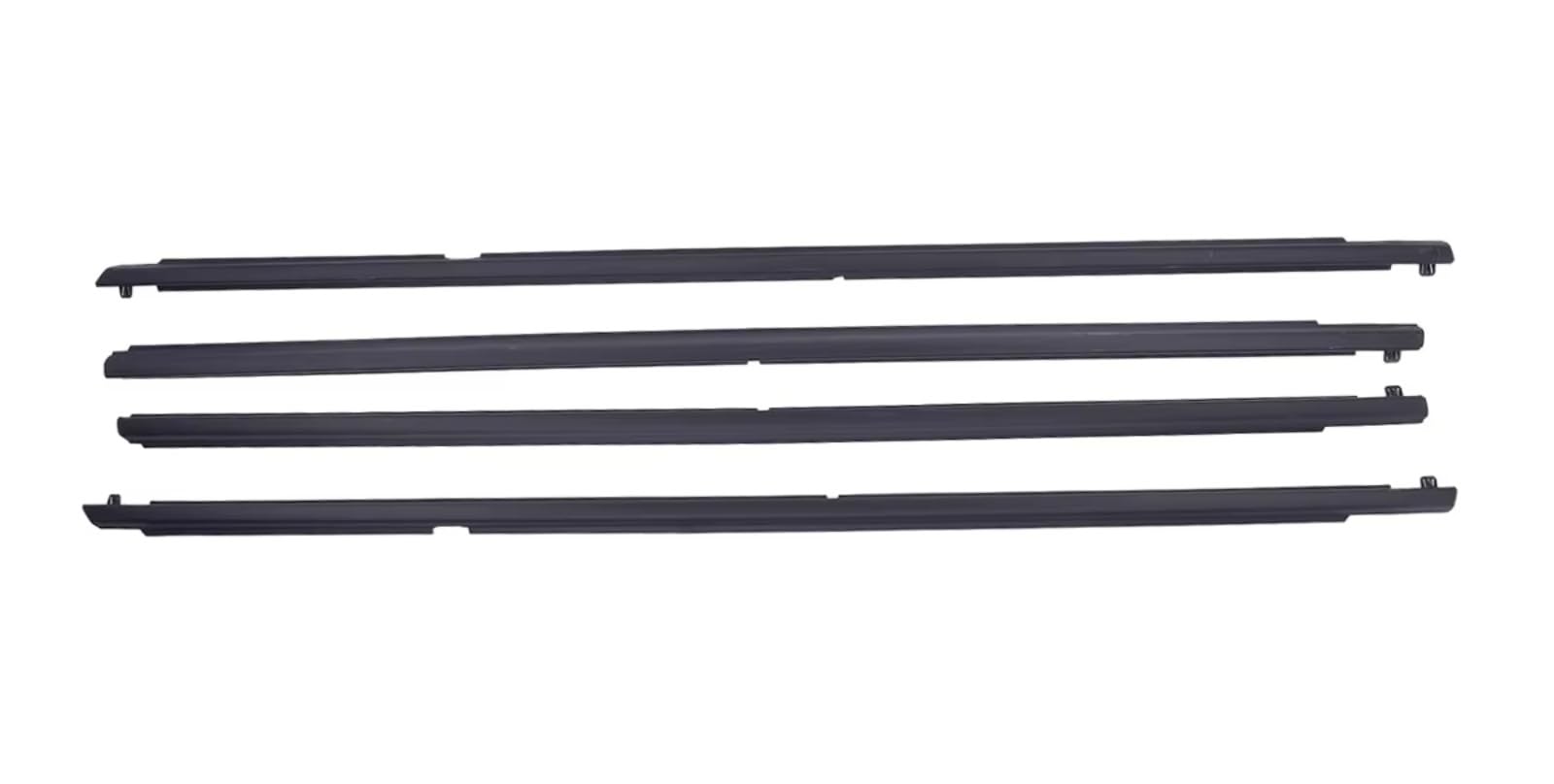 Pbqenxb One Color For Mazda 3 2004-2012 4 X Window Weatherstrip Outer Window Glass Sealing Belts Trim Strips Outer Window Weatherstrip