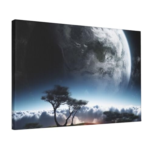Toile murale colorée pour raviver un mur vide ou sublimer la décoration d'intérieur du salon