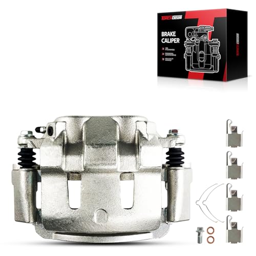 Image of Torchbeam Front Brake Caliper Left for Ford 1999-2004 F-250 Super Duty, Ford 1999-2004 F-350 Super Duty, Ford 2000-2005 Excursion, Front Left Caliper Replace # 18B4791