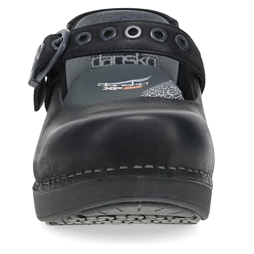 Image of Dansko XP 2.0 Mary Jane Clogs for Women - Slip-Resistant Leather Shoes with Arch Support, Removable Footbed, and Adjustable Strap - Ideal for Teachers & Service Professionals