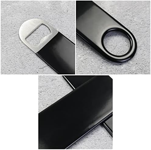 Innouse 6 Pieces Speed Beer Opener, Stainless Steel Bartender Blade Bottle Opener with Coated Handle