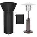 Tabletop Heater Cover, Heavy-duty and Weather-resistant Oxford Fabric, Waterproof , Dust-proof, Snow-proof, Windproof, with Zipper and Storage Bag for Mini Tabletop Patio Heater Covers
