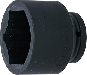 BGS 5655 Kraft-Steckschlüssel-Einsatz Sechskant 55 mm