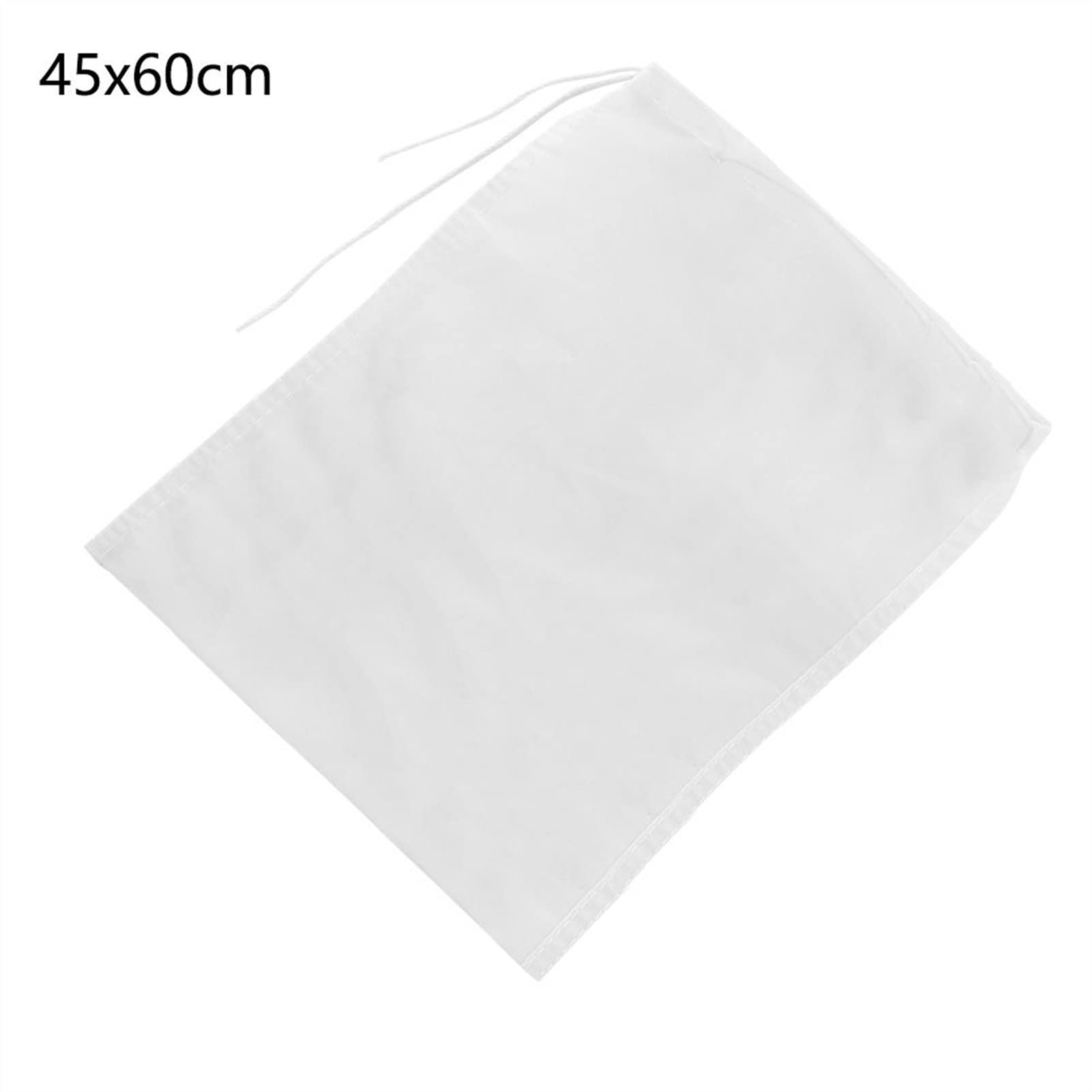 Tamiz de harina Reutilizable Malla Fina for Vino, Zumo, Leche Soja, Frutos Secos, té, Bolsa Filtro Nailon, Forma tazón, for Alimentos(45x60cm)