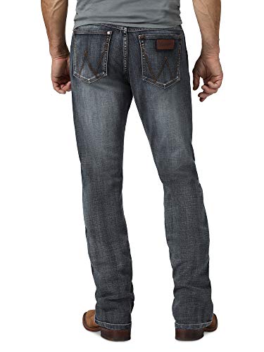 Image of Wrangler Men's Retro Slim Fit Straight Leg Jean