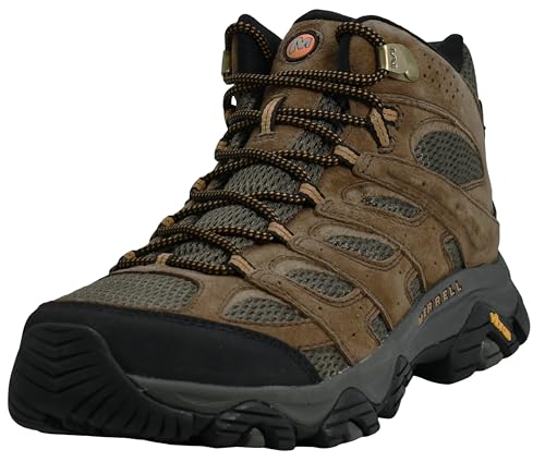 Merrell Men's Moab 3 Mid Hiking Boot, Earth, 11 M