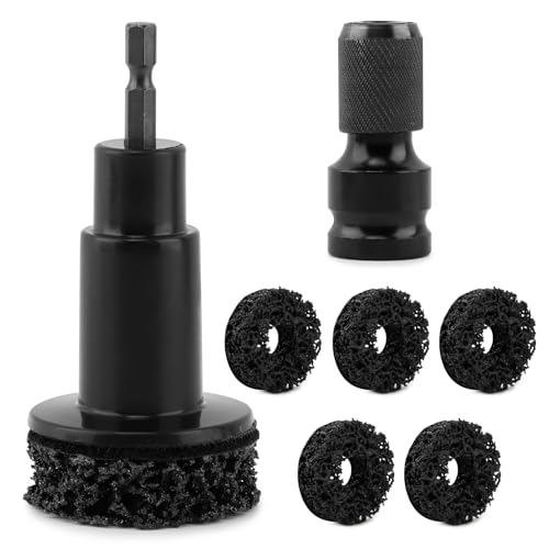 Jeyntanc Wheel Hub Cleaning Kit, Brake Hu-b Rus-t Removal