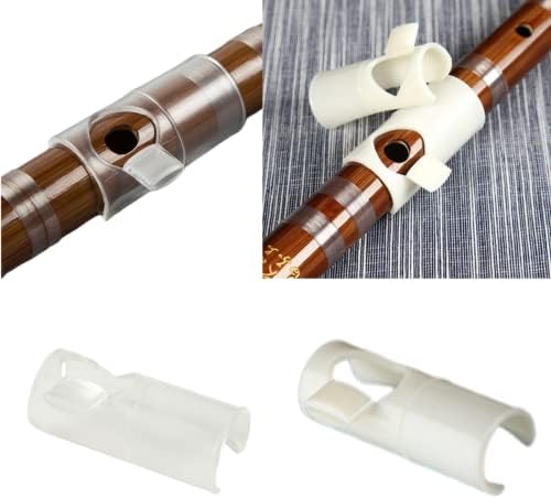 CCeCCe 2 Pack Flute Blowing Aid Blower Flute Mouthpiece Whistle Nozzle for Beginner Helper Universal Bamboo Flute Easy to Blow Wind Director Wooden Musical Instrument Kids Adults Learning Practice