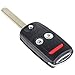 ALEGE Keyless Entry Remote Car Key Fob Fits for 2007-2013 for Acura for MDX 3.7L 2007-2012 for Acura for RDX 2.3L 2 PCS 3 Buttons 313.8MHZ