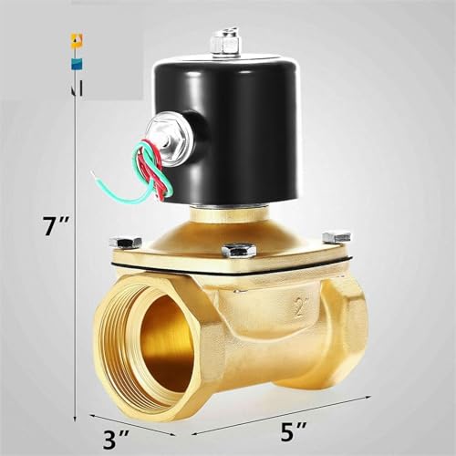 Électrovanne 2 pouces 120V pour stopper les fuites d'eau de réseau - 6