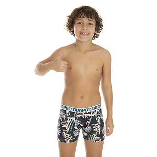 Kit com 7 Cuecas Boxer INFANTIL