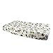 Bebe au Lait Jungle Muslin Changing Pad Cover, Green, One Size