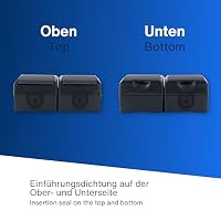 REV AquaForm, Doppelsteckdose-Feuchtraumsteckdose, IP44, Aufputz, anthrazit – Ansicht 5