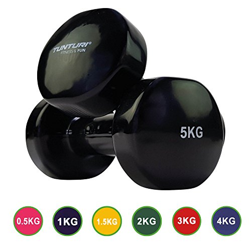 Tunturi 14TUSCL117, Coppia Manubri Esagonali