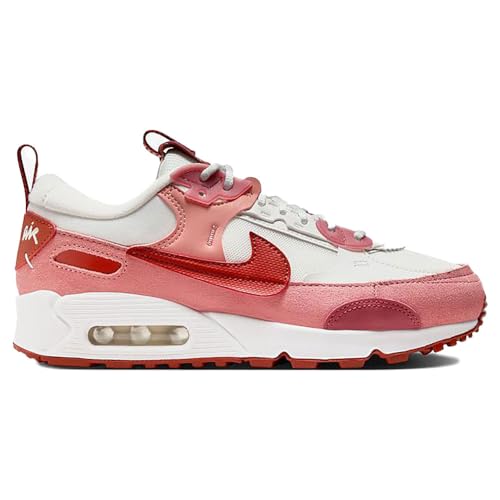 Nike Women's Air Max 90 Futura Red Stardust/Rugged Orange (FQ8881 618) - 6