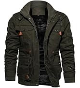 Amazon | [KEFITEVD] ワークジャケット メンズ ジャンパー 裏ボア 作業