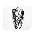 Snail Marine Life Black Illustration Cleaning Cloth Screen Cleaner 2pcs Suede Fabric