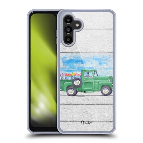 Carcasa Samsung A13 5G tulipanes estilo campero para paseos