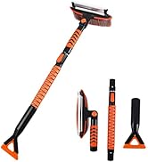 スノーブラシ 車 除雪ブラシ雪かき多機能 車用スノーブラシ アイススクレーパー Amazon.co.jp: スノーブラシ 車 除雪ブラシ 雪かき 85-105cm 伸縮式 3