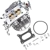 Carburetor 2 Barrel with Manual Choke Replacement for 2300 500 CFM CJ5 CJ7 F100 0-4412S