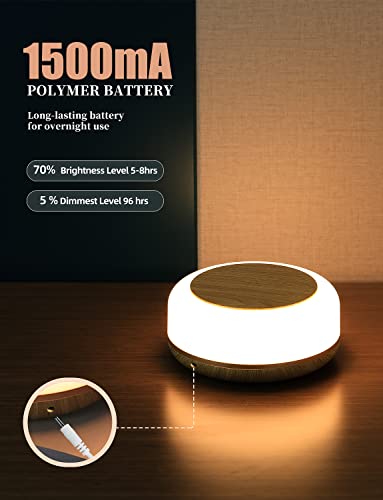 Nursery Night Light, Baby Night Light With Dimmable 3 Color Light Led Bedside Touch Lamp For Kids Breastfeeding Nightstand Light, Usb Rechargeable Lamp For Kids Room #TOP3