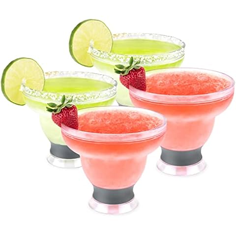 Host Margarita Freeze Insulated Cocktail Glass Set Cover