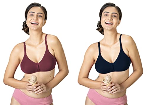 Image of Lyra 516 Flora Mesh Ladder Moulded Premium Cotton Bra