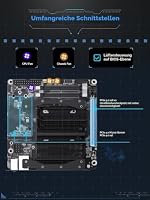 MINIS FORUM BD895i SE Motherboard, AMD Ryzen 9 8945HX 16C/32T bis zu 5,4 GHz mit AMD Radeon 610M, Barebone ohne 2×DDR5(bis zu 96GB)/2×M.2 2280 NVME SSD, HDMI/DP/USB-C Videoausgang, 2,5G RJ45, USB 3.2 – Ansicht 3