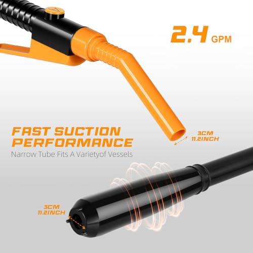 Image of Portable Cordless Fuel Transfer Pump Battery Powered