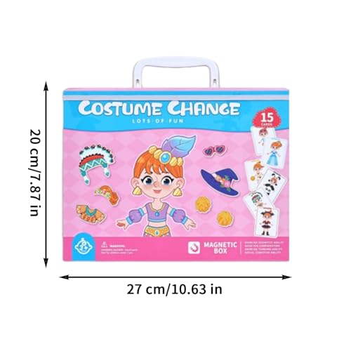 Puzzle magnétique double face en bois, le set complet contre l'ennui - 2