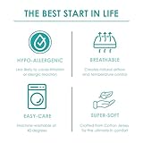 Clair de Lune 2 Pack Fitted Jersey Cotton Pram/Crib Sheets 90 x 40 cm (Grey) - Image 3