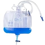 YOOGUSTO Urinary Drainage Bag with Anti-Reflux Chamber, Urine Bag with 2000ml Volume 48
