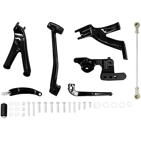 HDBUBALUS Forward Controls Complete Kit Levers Linkages Fit For Harley Low Rider Street Bob FXBB FXLR FXLRS FXST 2018-2021 Cover