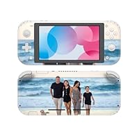 Custom Vinyl Skin for Nintendo Switch Lite Gaming Console - Personalized with Your Photos - Sticker Decal Cover