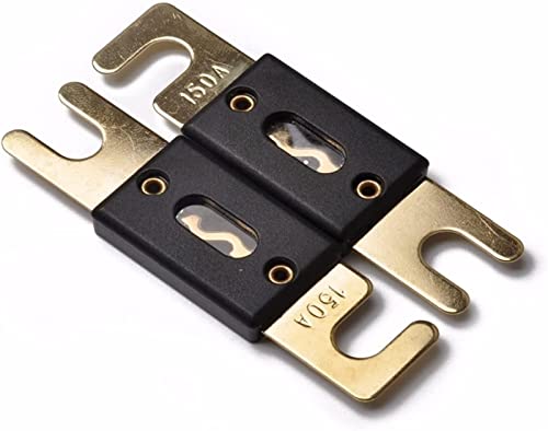 Fusible ANL 150A audio plaqué or pour éviter les chutes de tension et surcharges