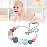 collar lactancia silicona el corte ingles Material de silicona:El collar de lactancia para bebés está hecho de silicona de grado alimenticio, que es duradera y no representa una amenaza para la salud del bebé.