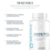 Revive MD Inositol Supplement for Men & Women - Mood Support, Hormonal Balance & Reproductive Health - Vegan-Friendly, Gluten-Free - 360 Vegetarian Capsules - 180 Servings