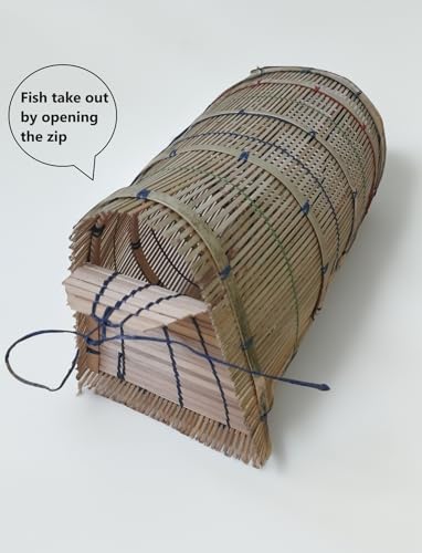 Das Departmental Store's Readymade Big Size Bamboo Fishing Trap for Catching Crab Shrimp Lobster Crayfish