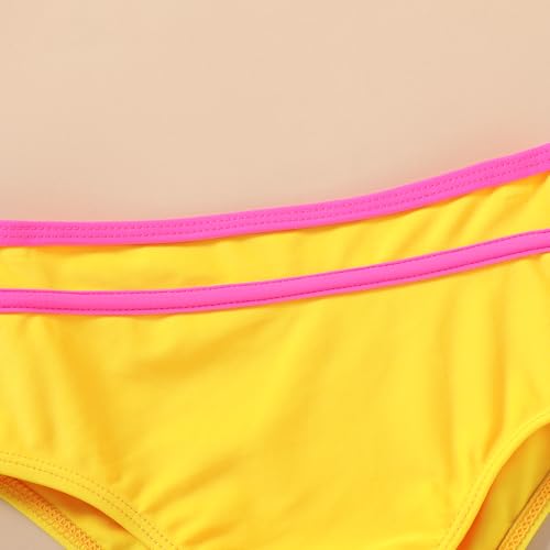 Image of YOUNGER TREE Girls Swimsuit Sleeveless Tankini 2 Piece Bikini Sets Beach Sport Bathing Suit for Toddler Kids Girl