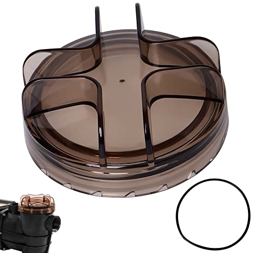 Nexoria Pond Sand Filter Cover, Plastic Pool Strainer Lid Bove Ground Swimming Pool Pump Sand Filter Strainer Cover Pool Pump Lid Replacement