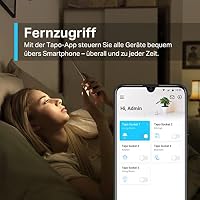 TP-Link Tapo P300 steckdosenleiste mit 2 USB-Anschlüsse & 1 Type C-Anschlüsse,Mehrfachsteckdose Sicherheitsgarantie,funktioniert Alexa,Google Home,HomeKit Sprachsteuerung,Fernzugriff,1.5M,Weiss – Ansicht 6