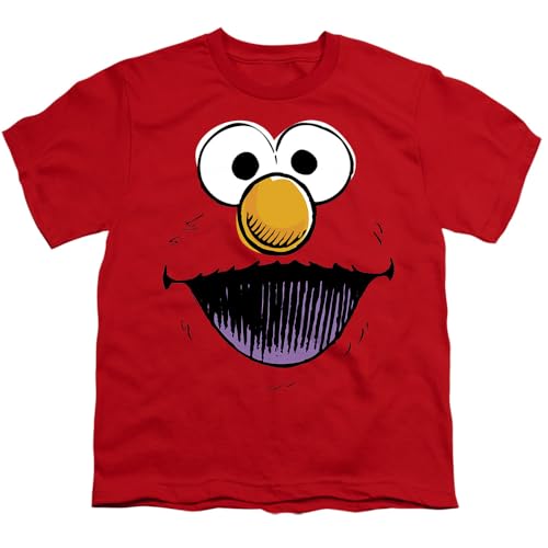 Sesame Street Elmo Retro Sketch Face Kids T Shirt for Youth Toddler Boys and Girls2
