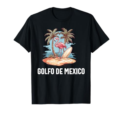 Golfo De México Viva México Golfo de México Souvenir Camiseta